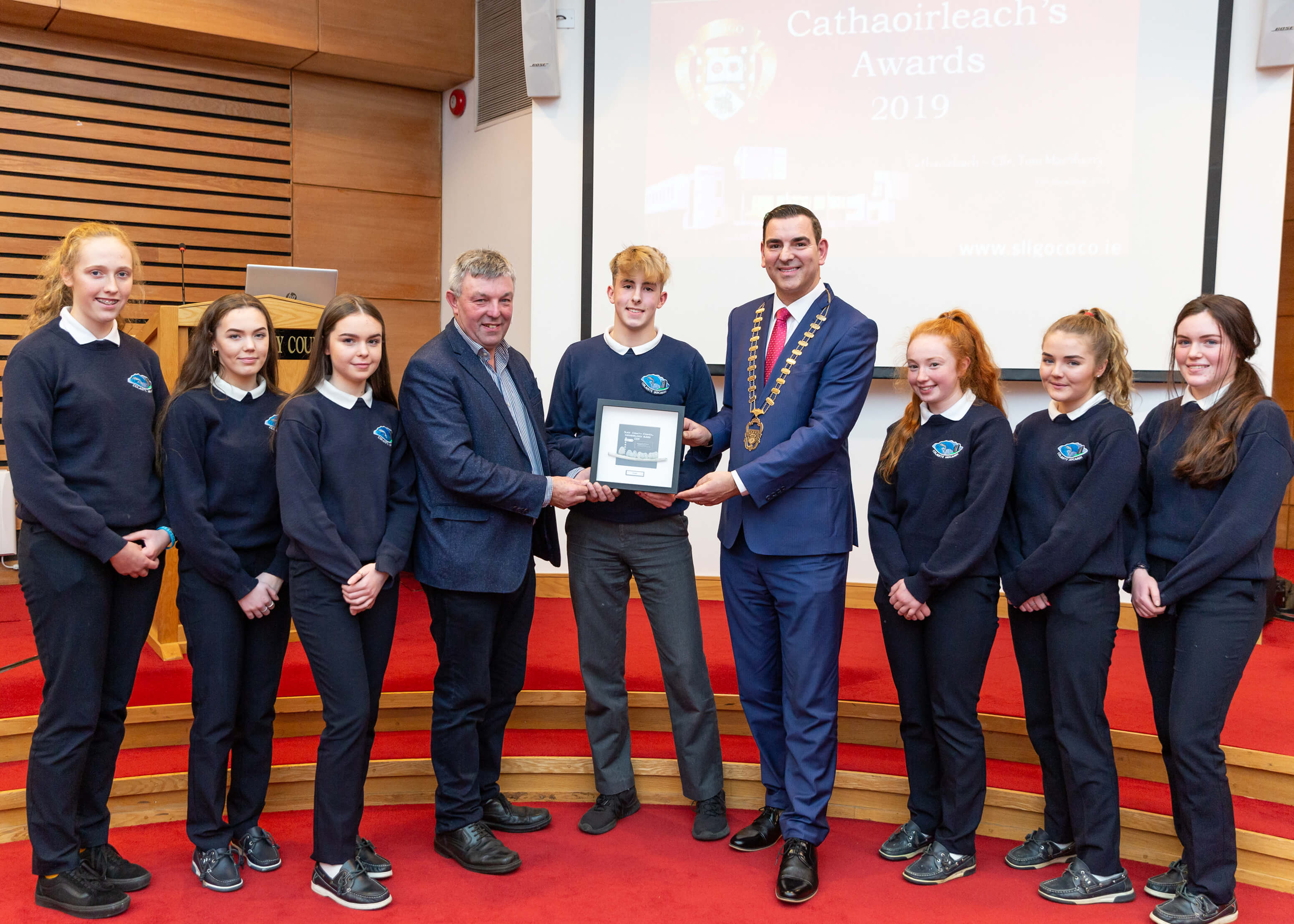 Local Volunteers Honoured at Cathaoirleach’s Awards Ceremony Photo 6